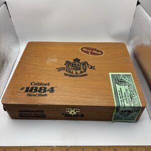 Vintage CUESTA REY International Cigar Box Dovetail Wooden Dominican Republic